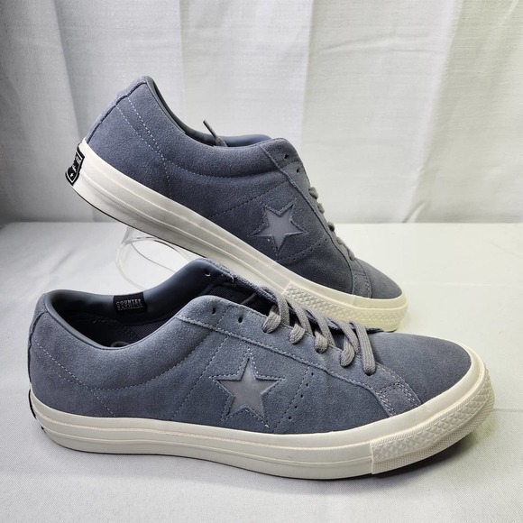 Converse Other - Converse Size US 11 Mens One Star Suede Low Top Lace-Up Sneaker Shoes Gray NWOT